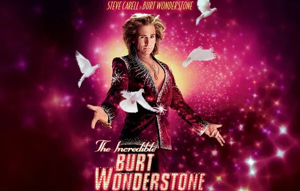 Picture Steve Carell, Steve Carell, Comedy, The Incredible Burt Wonderstone, The Incredible Burt Wonderston