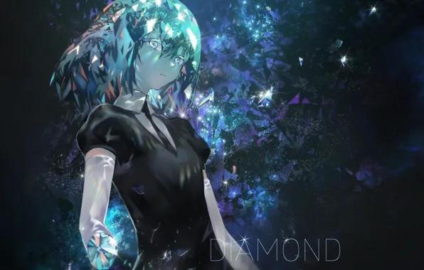 Girl, diamond, Azomo