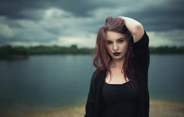 Look, girl, portrait