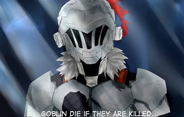 Helmet, knight, Goblin Slayer, The killer of goblins