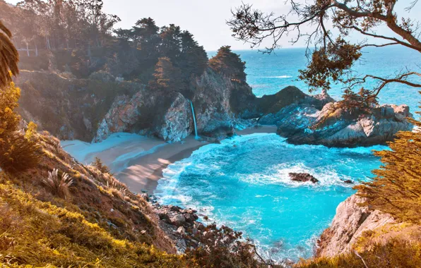 Summer, mountains, nature, rocks, Wallpaper, Bay, wallpaper, summer
