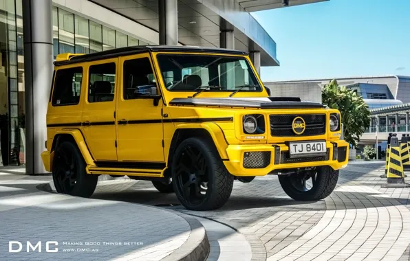 Mercedes, Benz, DMC, Yellow, Tuning, Limited Edition, Mercedes Tuning, DMC Mercedes-Benz G88 Limited Edition