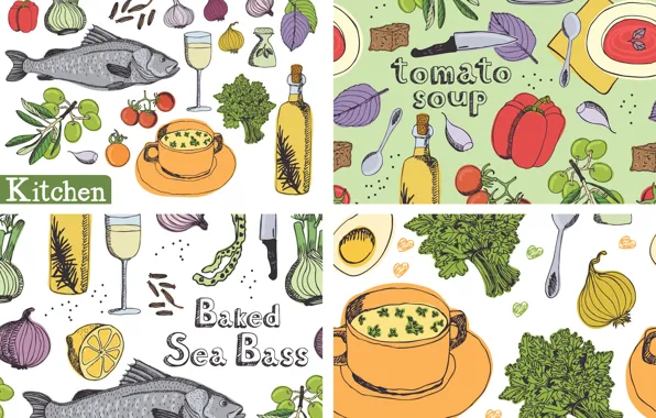Background, Wallpaper, texture, food, kitchen