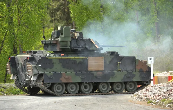 Machine, combat, intelligence, Bradley, (BRM), M2/M3