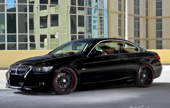 Picture BMW, black, 360 three sixty forged