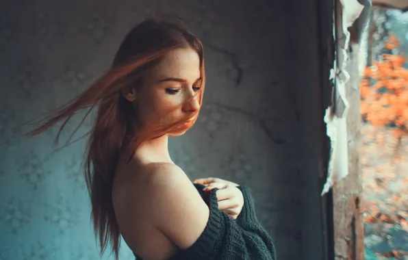 Picture girl, mood, portrait