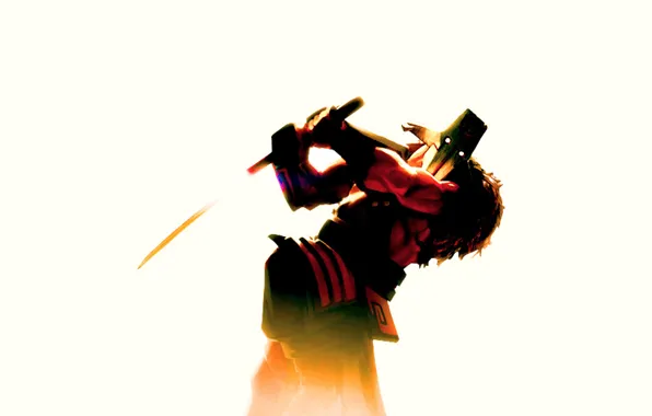 Minimalism, minimalism, Valve, games, Juggernaut, Dota, DotA, Juggernaut