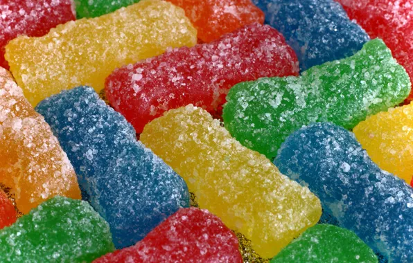 Macro, colored, candy, sweets, sugar, mermaids