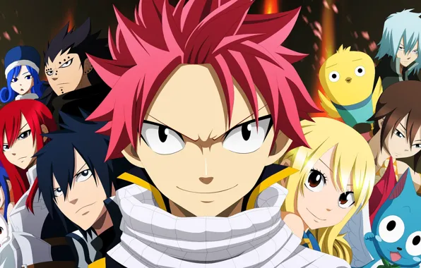 Anime Art Characters Fairy Tail by Anime Art