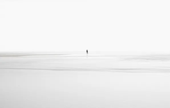 Picture sea, background, people