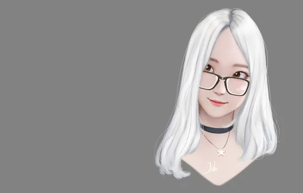 Picture girl, portrait, anime, art, mio, Regian (Jubi)