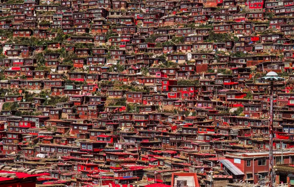 Wallpaper China, home, the city