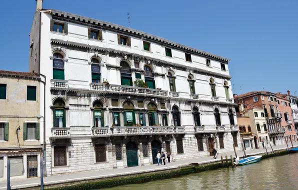 Channel, Italy, Venice, Building, Italy, Venice, Italia, Venice