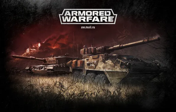 Picture the game, tanks, tanks, mail.ru, Armored Warfare, Obsidian Entertainment, my.com