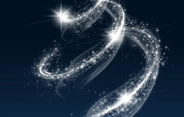 Picture background, holiday, spiral, lights, Christmas