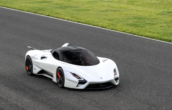 Download wallpaper white, SSC, Shelby Super Cars, hypercar, Tuatara ...