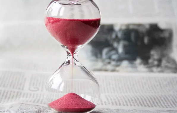 Picture glass, photography, sand, bokeh, book, time, Hourglass