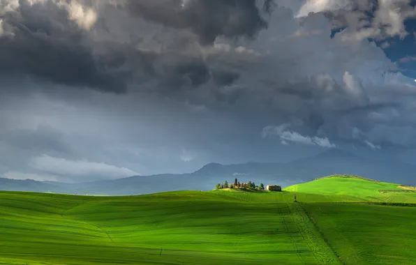 Hills, Italy, Tuscany