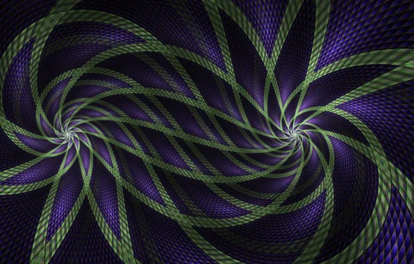 Flower, Line, Pattern, Purple
