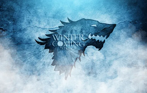 Picture wolf, the series, coat of arms, A Song of Ice and Fire, Winter is coming, …