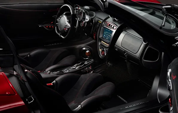 Interior, Pagani, Pagani, To huayr, the interior of the car, sports car, Roadster BC