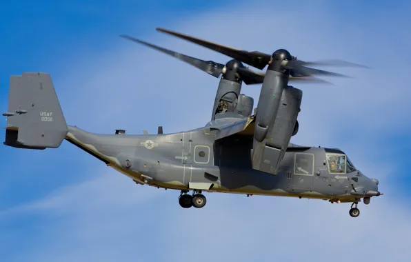 Weapons, army, helicopter, the plane, the tiltrotor, Osprey, Bell V-22