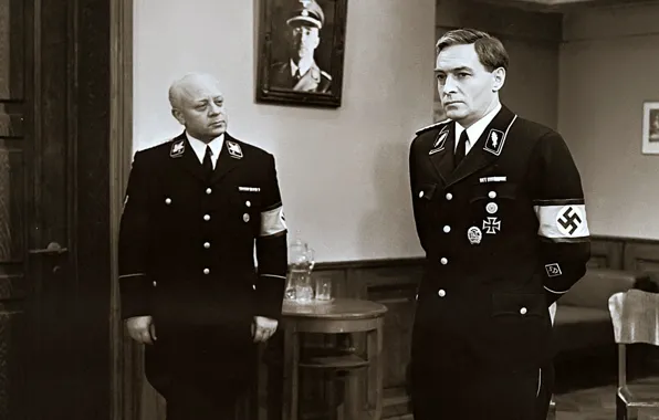 The series, drama, military, Seventeen moments of spring, Leonid Bronevoy, Vyacheslav Tikhonov