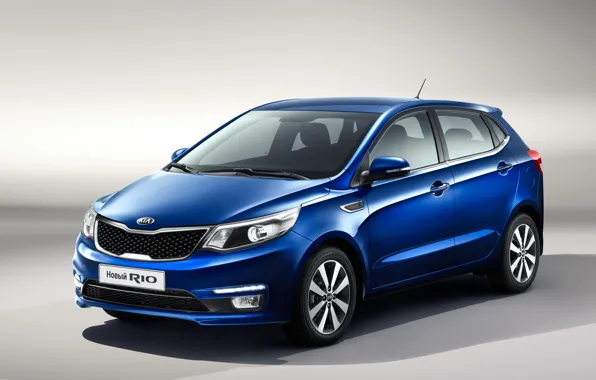 Wallpaper Kia, Kia, Rio, 5-door, Rio, 2015, CIS-spec for mobile and ...