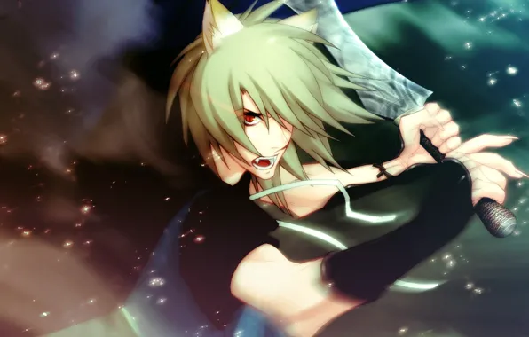 Wallpaper the game, anime, guy, desks, Lamento