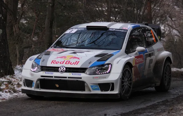 Volkswagen, rally, wrc, polo, 2013, Monte-Carlo, S. Ogier
