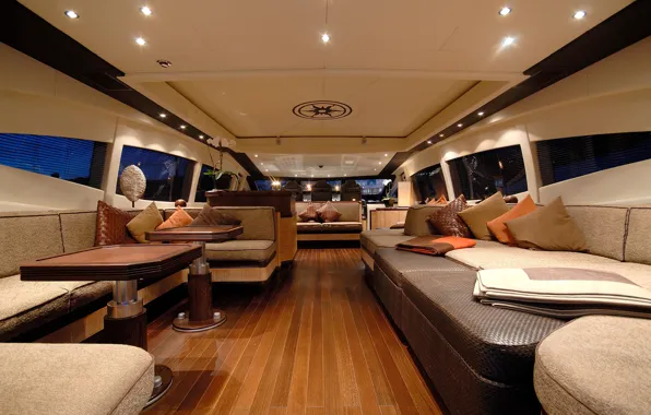 Design, style, interior, yacht, salon, Suite