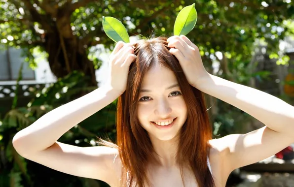 Picture Girl, Nature, Asian, Model, Smile, Beauty, Cute, Funny