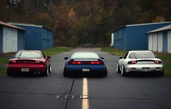 Wallpaper Mazda, Honda, Car, Sport, NSX, Stance, RX7, Works for mobile ...