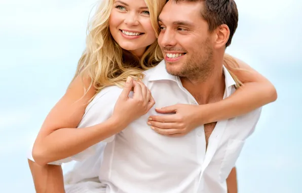 Love, joy, happiness, pair, couple, romance, Happy