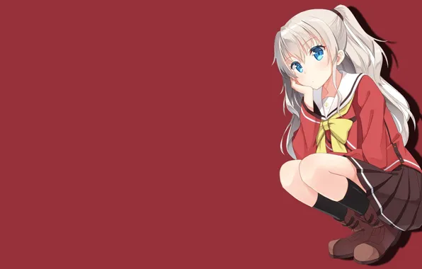 Girl, anime, blue eyes, beautiful, pretty, hair, supernatural, hero
