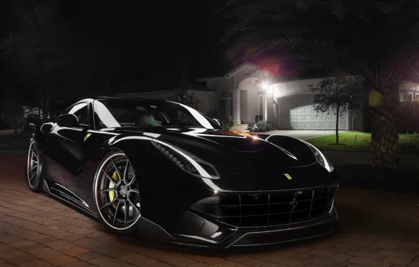 Picture Ferrari, Front, Berlinetta, F12, Wheels, Exhaust, Capristo, Shop