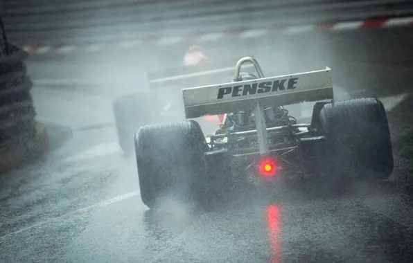 Picture Rain, Race, Formula 1, Race, Formula 1, The car, Rain