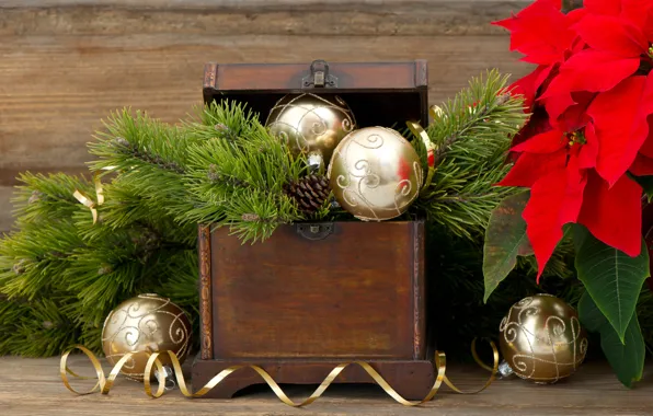 Decoration, balls, New Year, Christmas, Christmas, decoration, Merry