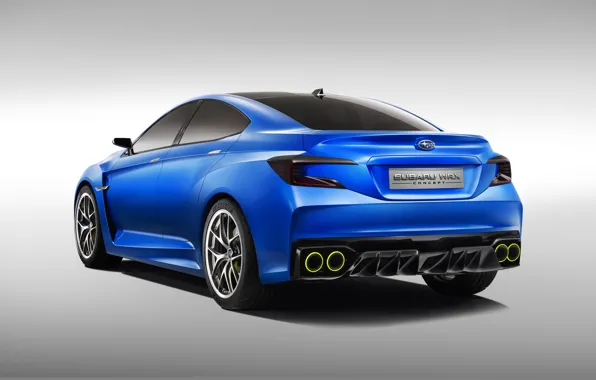 Concept, Subaru, WRX, blue