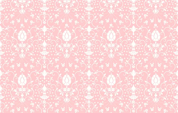Picture flowers, texture, ornament, pink background