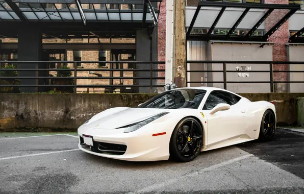 Ferrari, White, Italy, Ferrari, 458, Italia