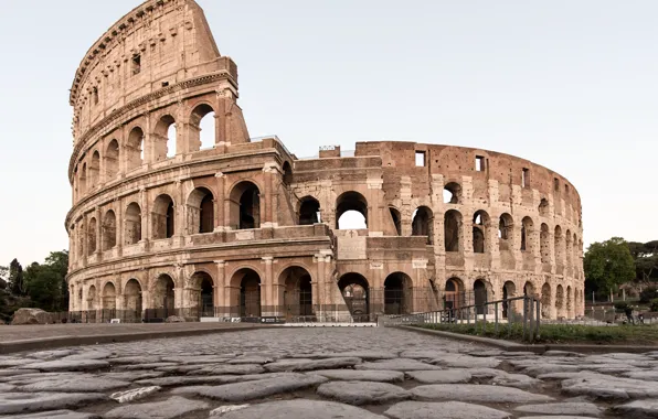 Rome, ruins, coliseum