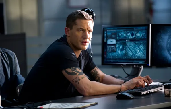 Computer, actor, male, Tom Hardy, Tom Hardy, This Means War