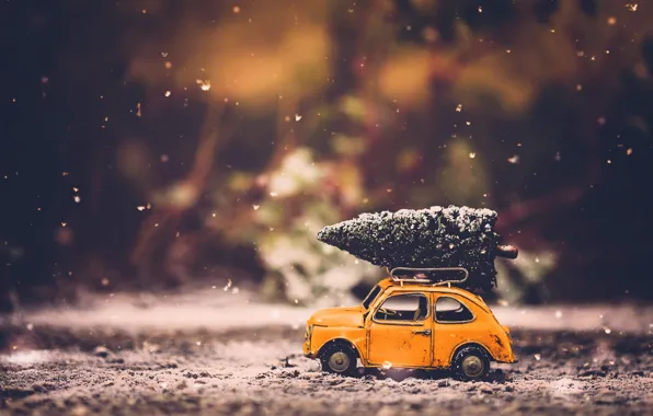 Machine, holiday, toys, tree