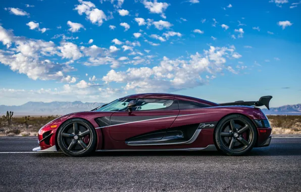 Machine, the sky, Koenigsegg, hypercar, rich color, Agera RS