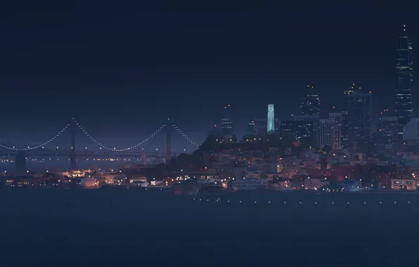Panorama, San Francisco, Watch Dogs 2