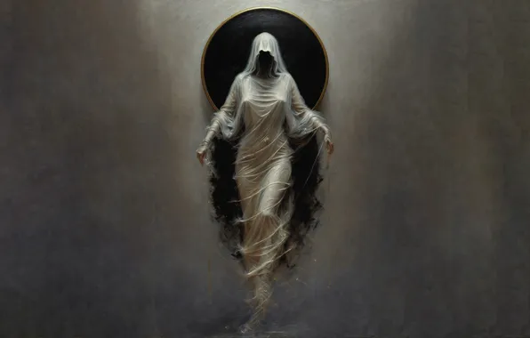 Background, Ghost, fabric
