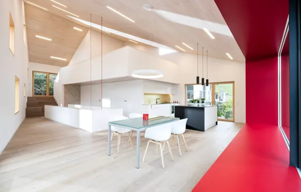 Picture design, style, interior, kitchen, dining room, by Uberraum Architects, Cloud Cuckoo House