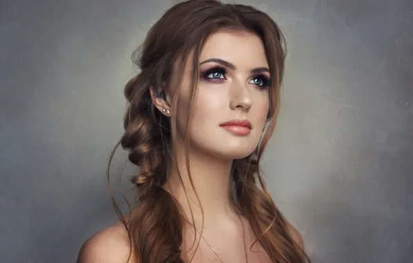 Girl, photo, model, photographer, braid, girl, brown hair, beautiful