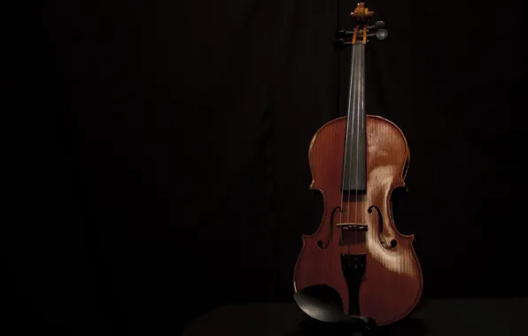 Music, violin, black background, musical instrument